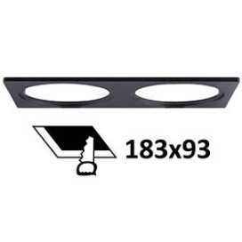 SYLA RD-B BAGUE RECTANGULAIRE 195x100mm NOIR MAT
