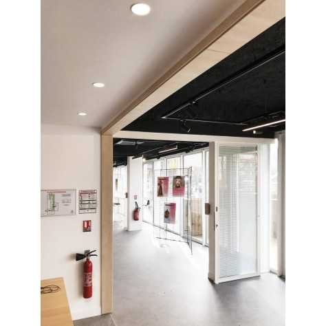 TIGA 1 RD 12W 1600Lm 100° IP44 DIM BLANC MAT