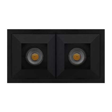 SORA POWER 2x13W 2700K 15° DIM NOIR MAT
