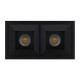 SORA POWER 2x13W 2700K 15° DIM NOIR MAT