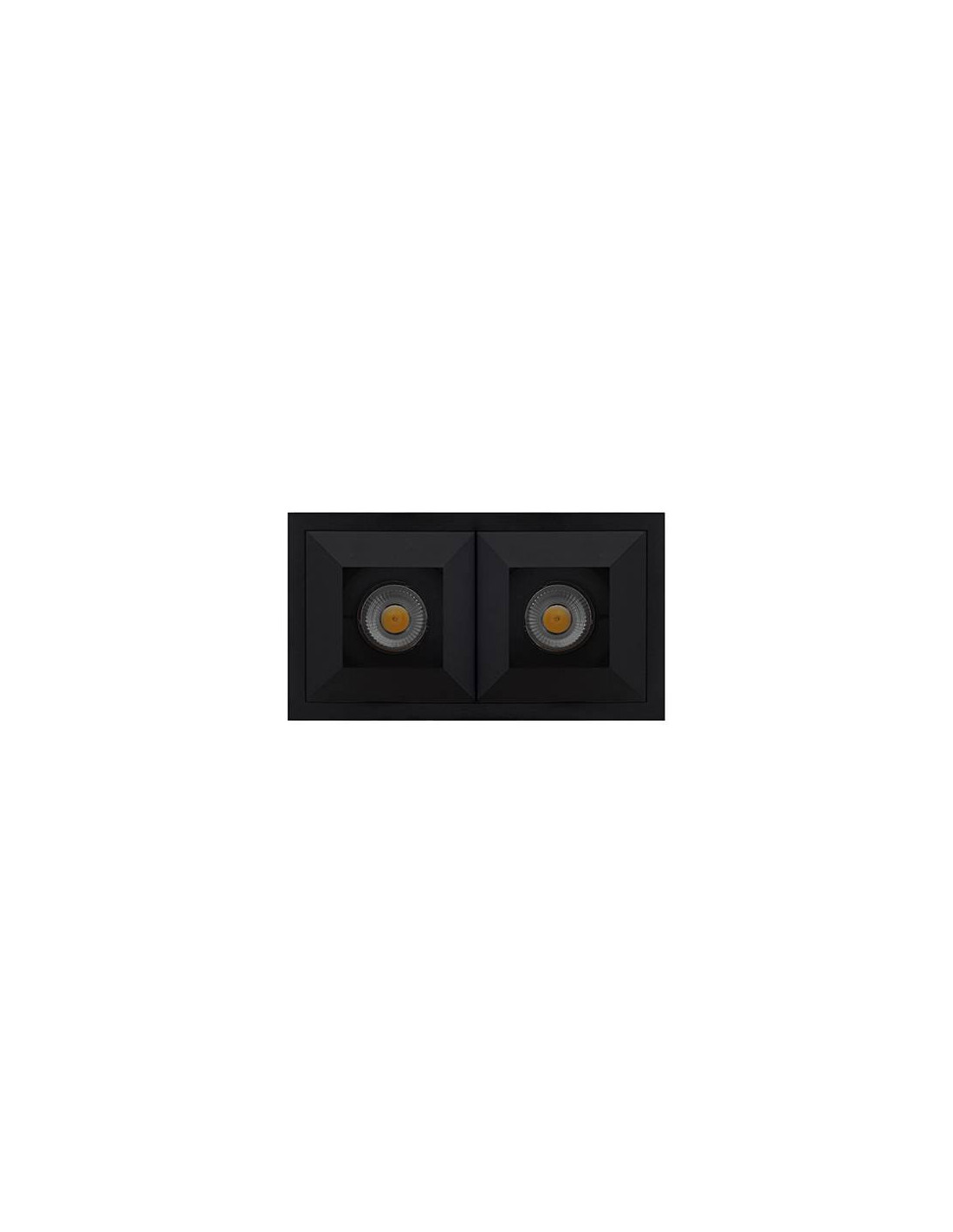 SORA POWER 2x13W 2700K 15° DIM NOIR MAT