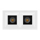 SORA POWER 2x13W 2700K 15° DIM BLANC MAT