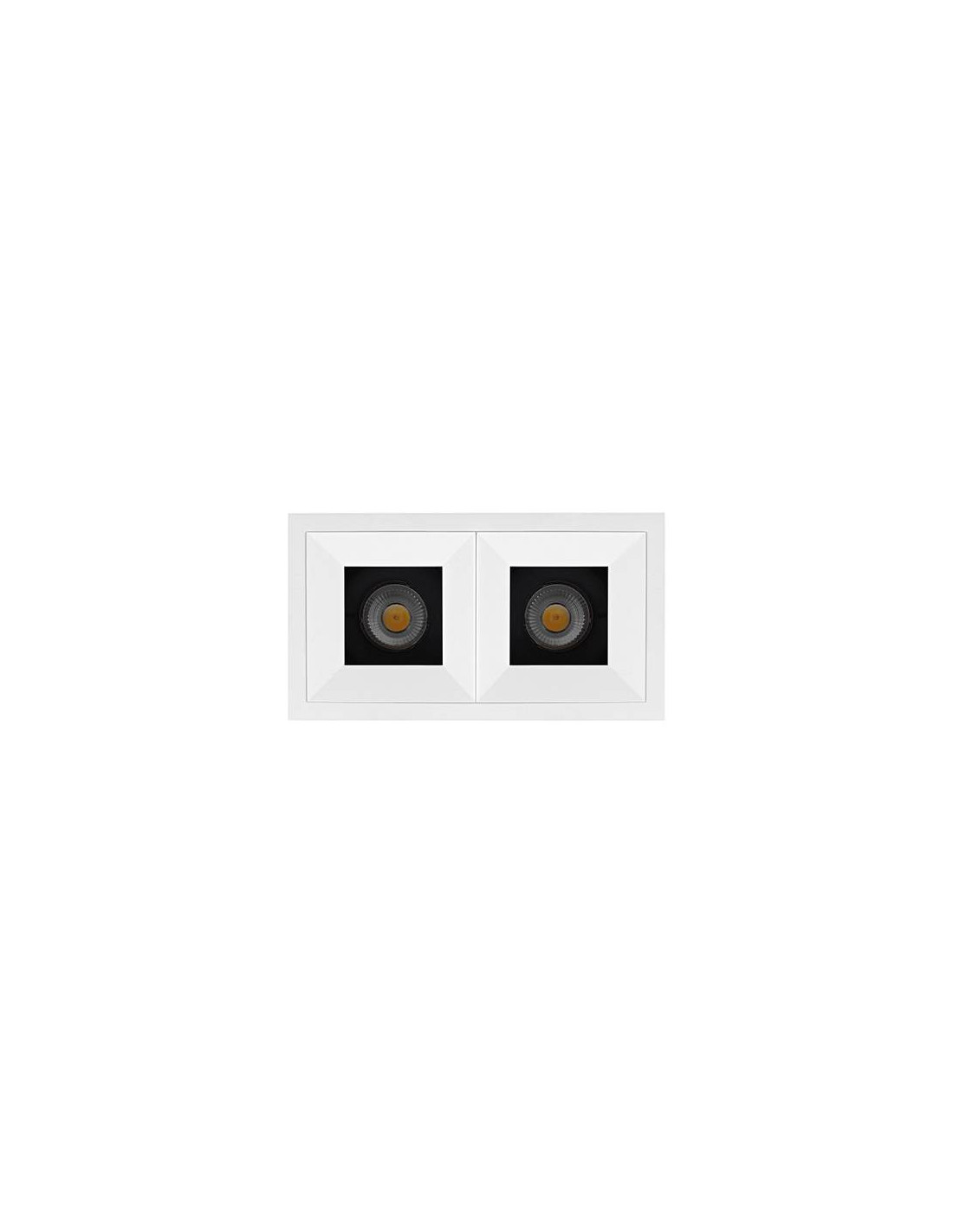 SORA POWER 2x13W 2700K 15° DIM BLANC MAT