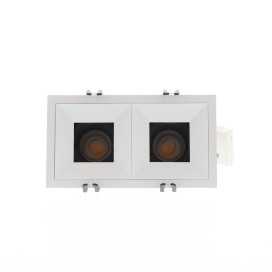 SORA POWER 2x13W 2700K 15° DIM BLANC MAT 2