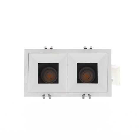 SORA POWER 2x13W 2700K 15° DIM BLANC MAT