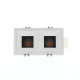 SORA POWER 2x13W 2700K 15° DIM BLANC MAT