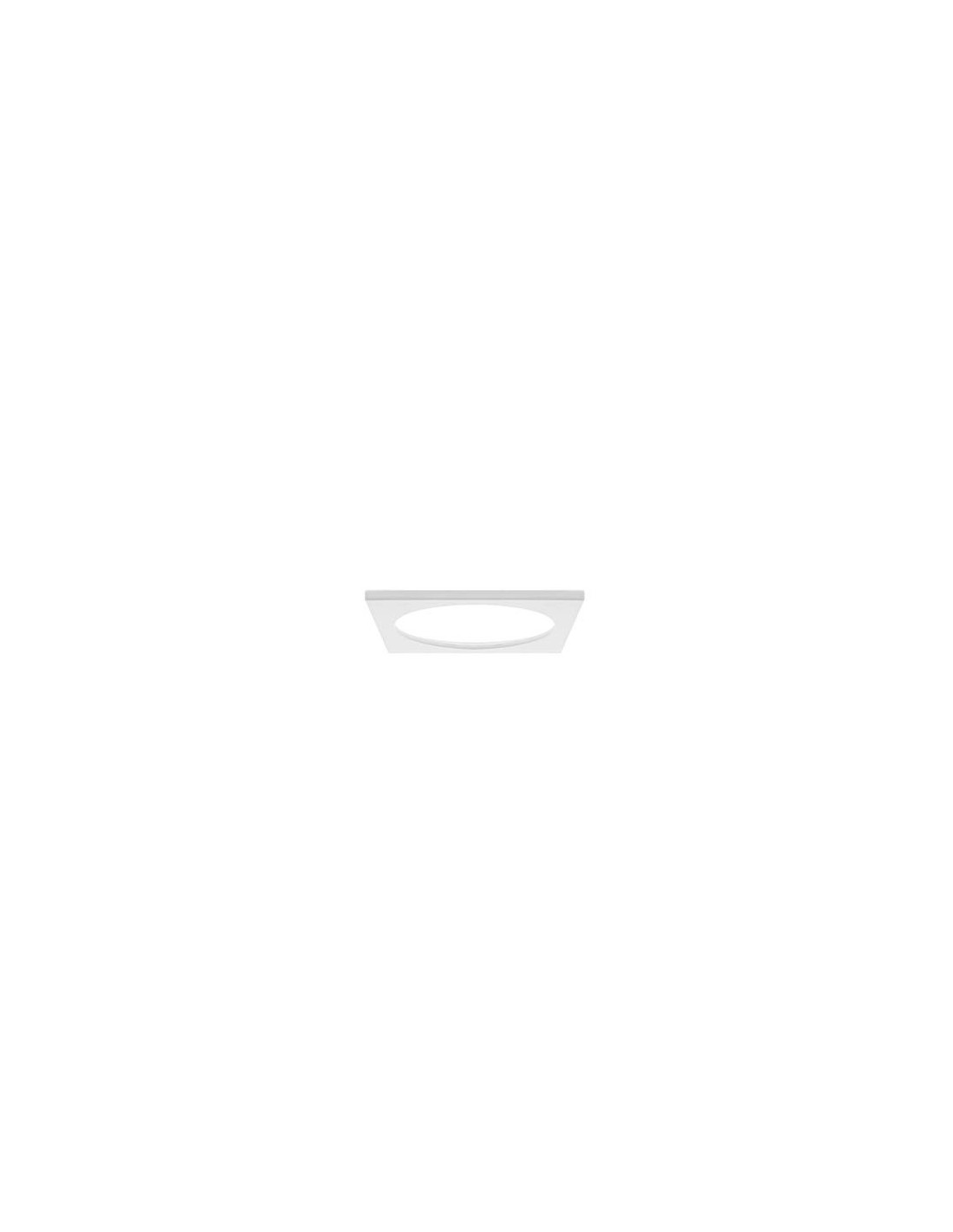 CURLI 2 RD BAGUE CARREE 105x105mm BLANC MAT