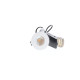 DEBI RD 6W 720Lm 60° IP65 DIM BLANC MAT