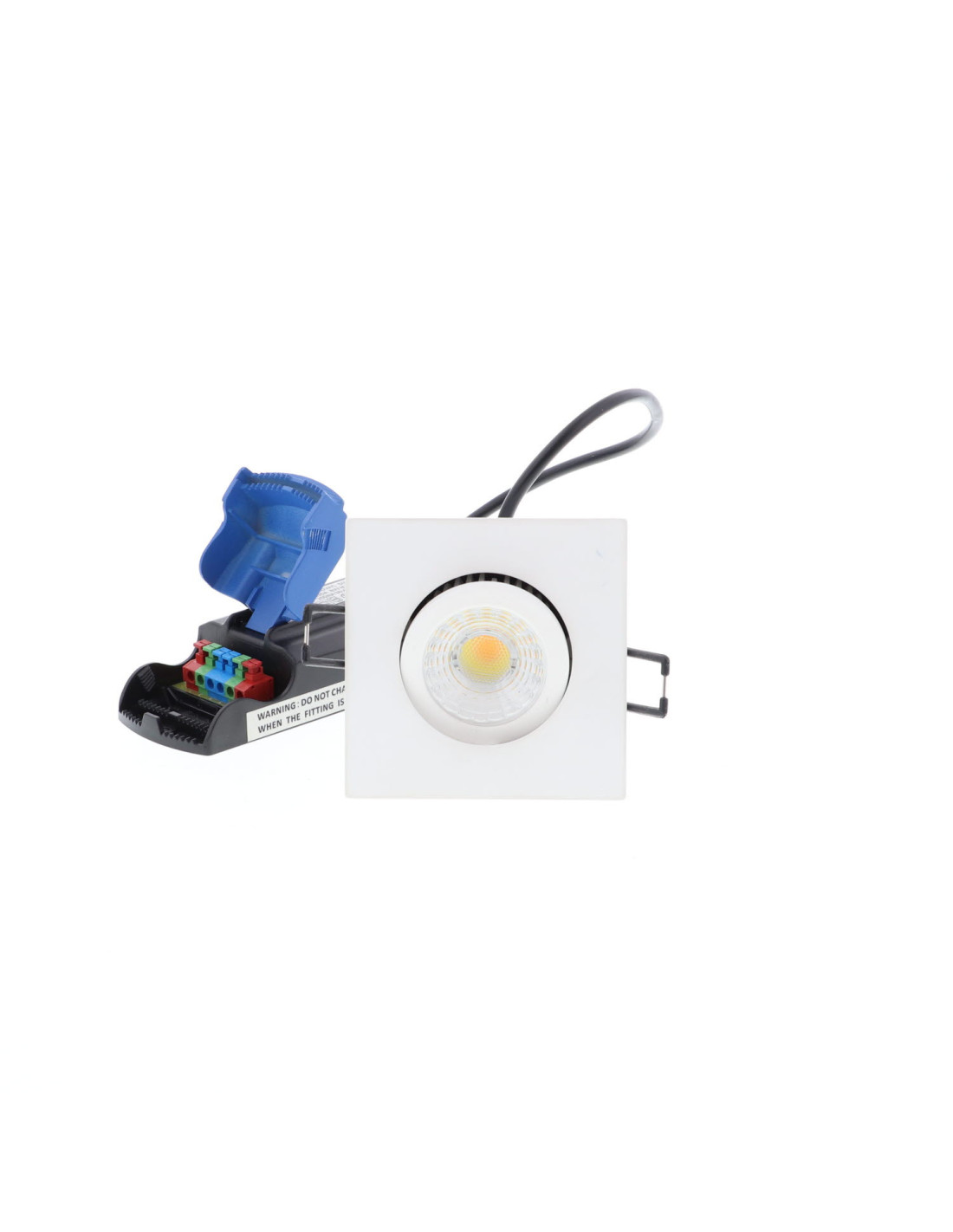 BORA SDX 7W 720Lm 55° IP65 DIM BLANC MAT