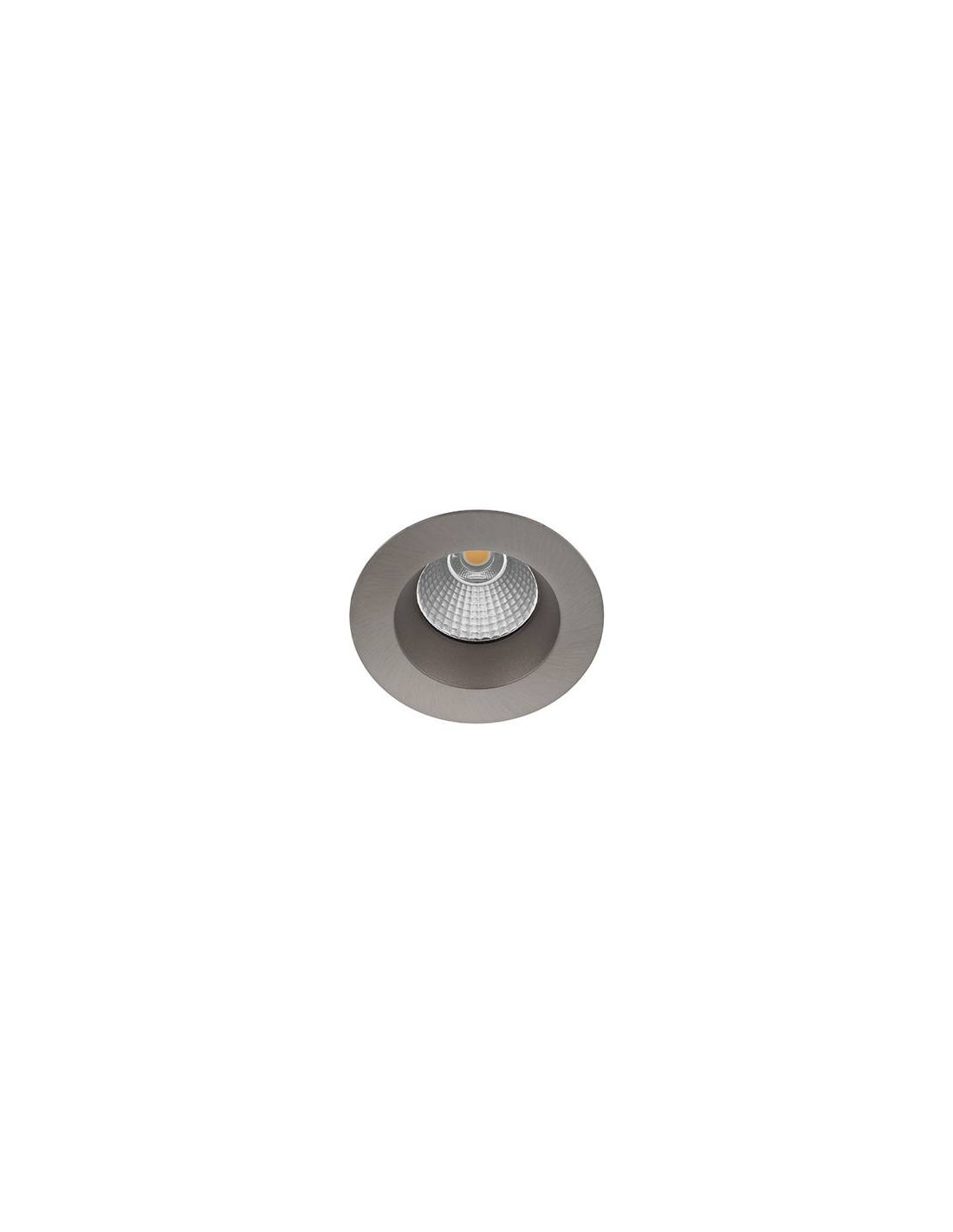 LARY RD 9W 1050Lm 3000K 38° IP65 DIM NICKEL SATINE