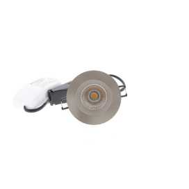 LARY RD 9W 1050Lm 3000K 38° IP65 DIM NICKEL SATINE 2