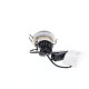 LARY RD 9W 1050Lm 3000K 38° IP65 DIM NICKEL SATINE
