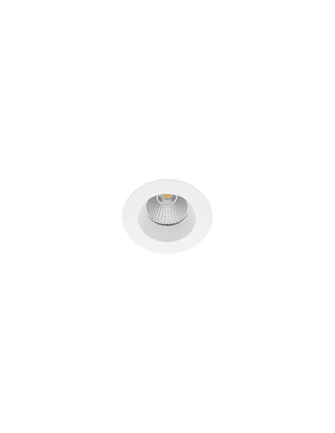 LARY RD 9W 1050Lm 3000K 38° IP65 DIM BLANC MAT