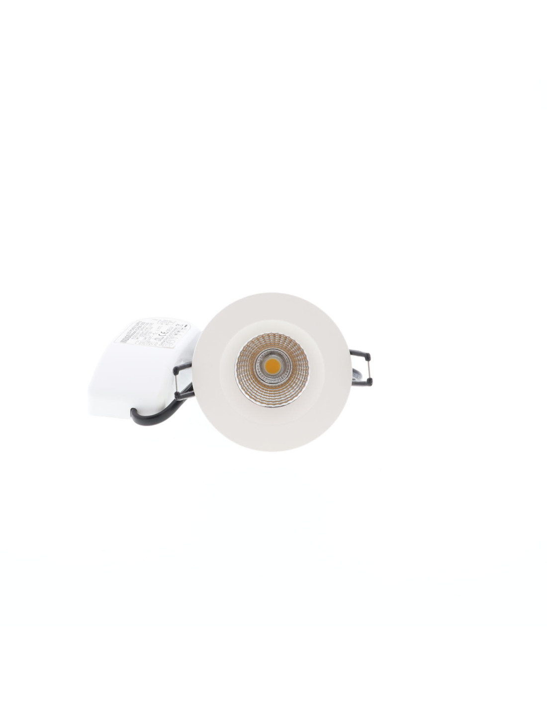 LARY RD 9W 1050Lm 3000K 38° IP65 DIM BLANC MAT