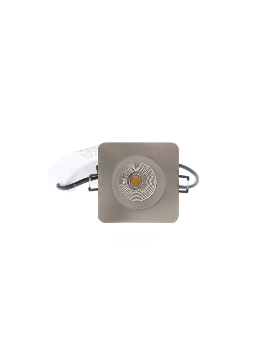 LARY SD 9W 1050Lm 3000K 38° IP65 DIM NICKEL SATINE