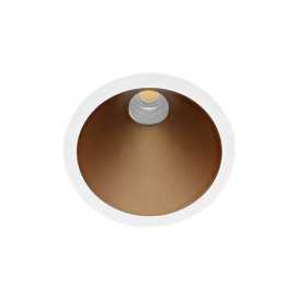 SWEET RD 8W 700Lm 4000K 60° DIM BLANC MAT - CHAMPAGNE