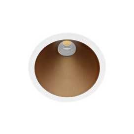 SWEET RD 8W 600Lm 2700K 60° DIM BLANC MAT - CHAMPAGNE