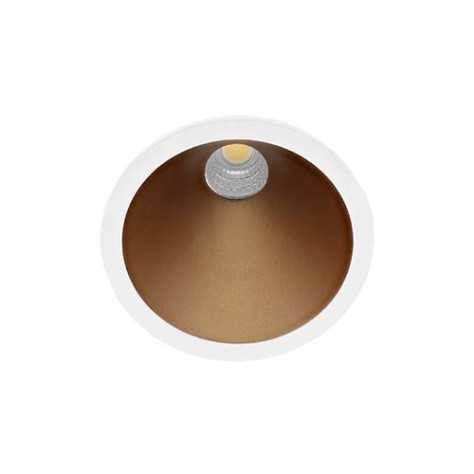 SWEET RD 8W 600Lm 2700K 60° DIM BLANC MAT - CHAMPAGNE