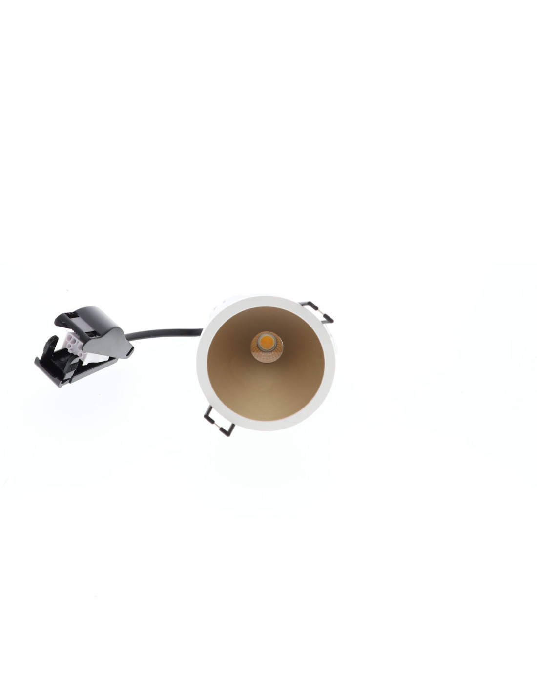 SWEET RD 8W 600Lm 2700K 60° DIM BLANC MAT - CHAMPAGNE