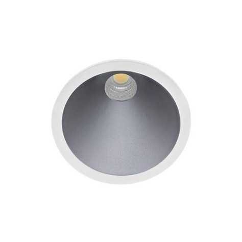 SWEET RD 8W 600Lm 2700K 60° DIM BLANC MAT - ARGENT