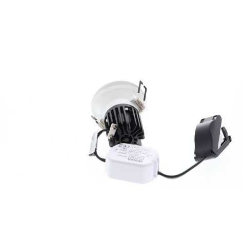 SWEET RD 8W 600Lm 2700K 60° DIM BLANC MAT - ARGENT