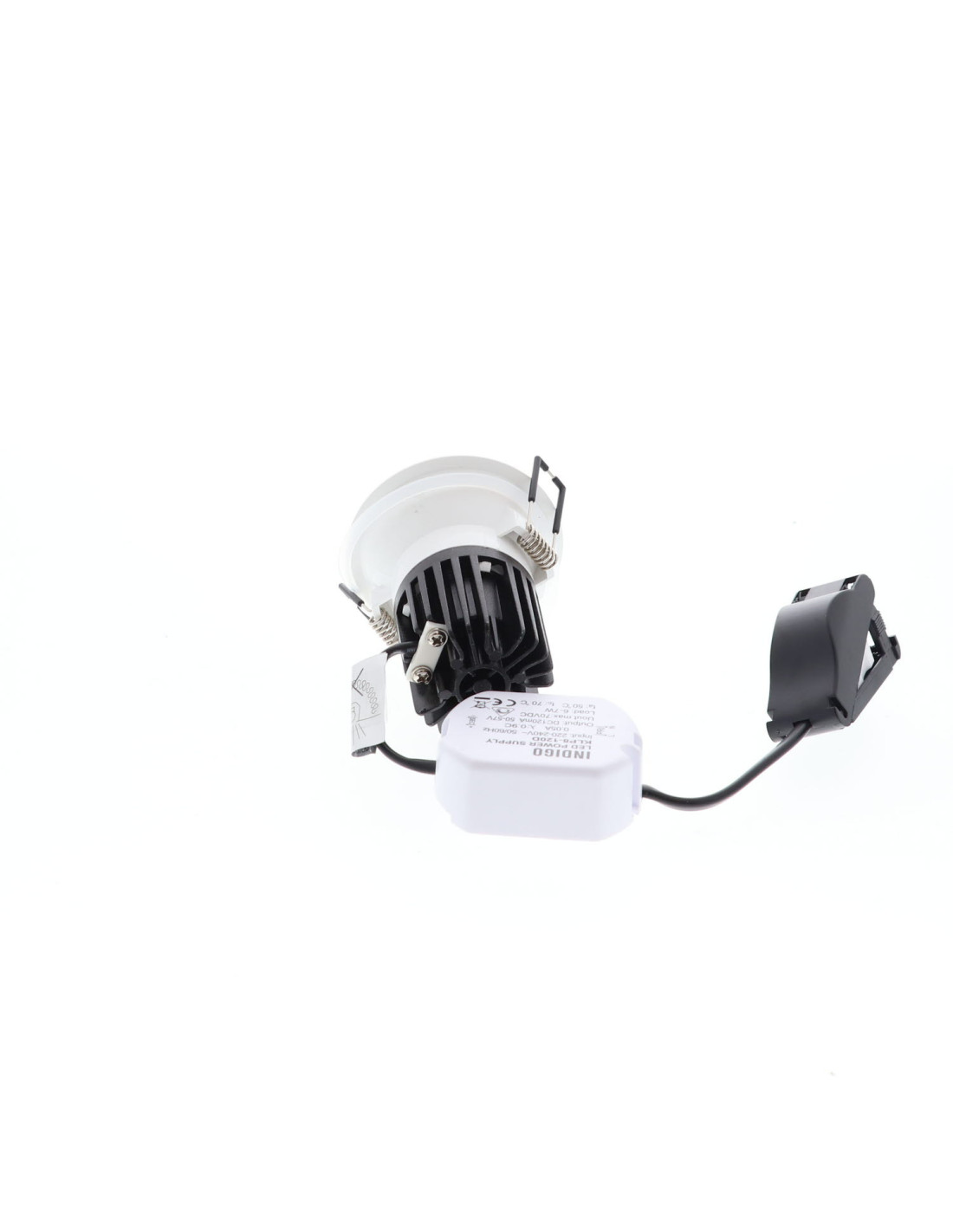 SWEET RD 8W 600Lm 2700K 60° DIM BLANC MAT - NOIR