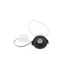 LISY RD 4,5W 600Lm 3000K 36° DIM NOIR MAT 2