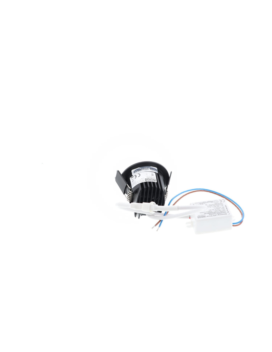 LISY RD 4,5W 600Lm 3000K 36° DIM NOIR MAT