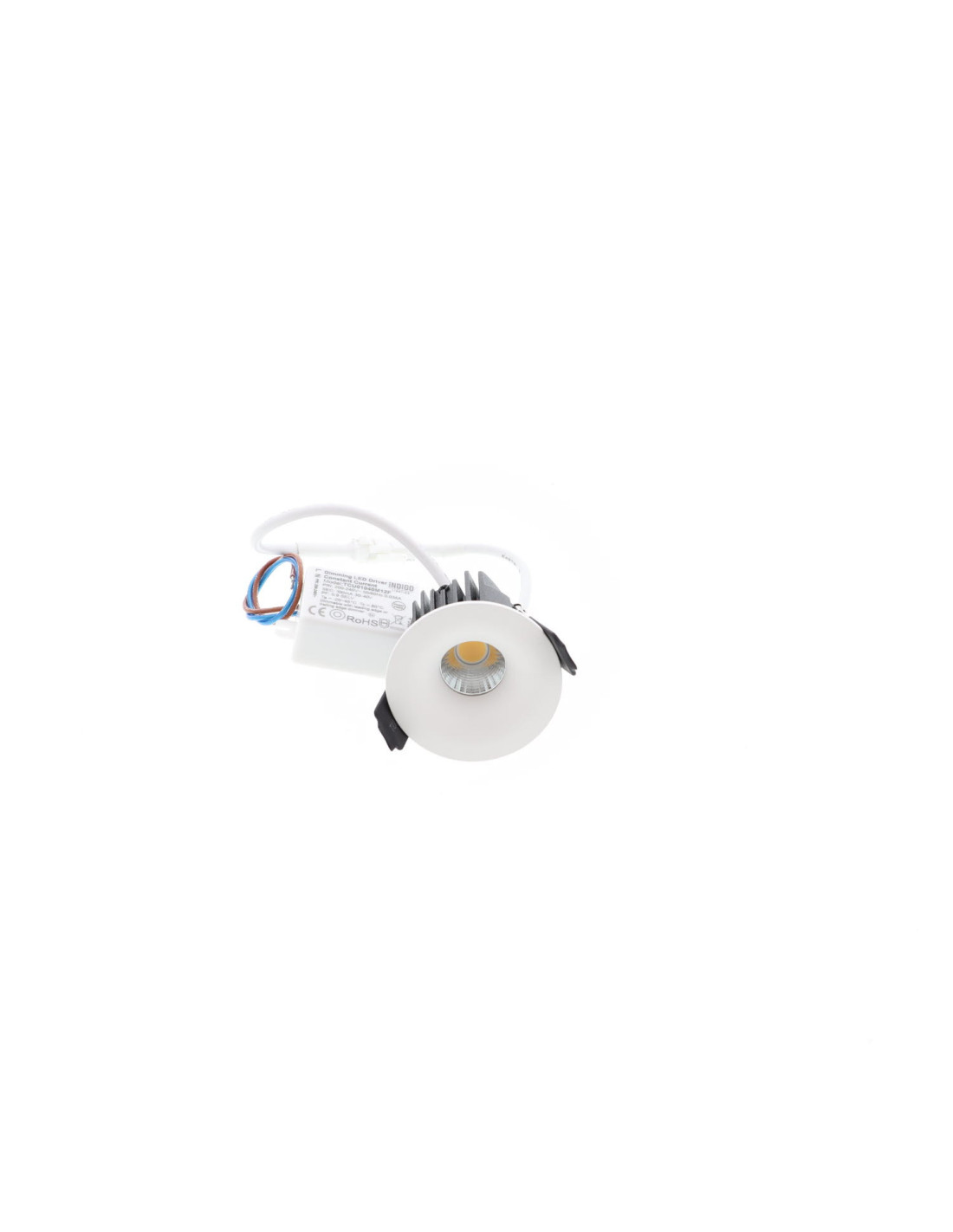 LISY RD 4,5W 600Lm 3000K 36° DIM BLANC MAT