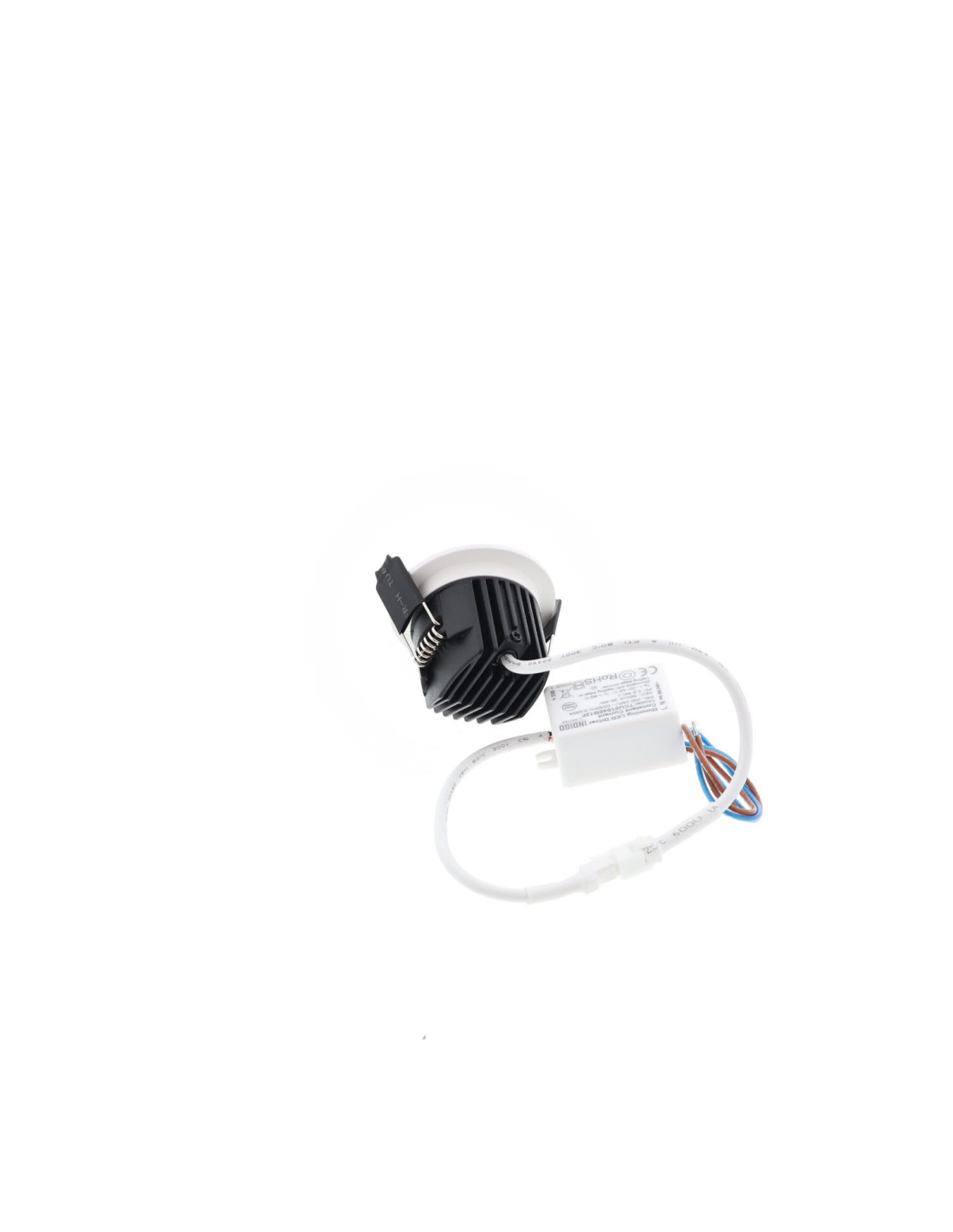 LISY RD 4,5W 600Lm 3000K 36° DIM BLANC MAT