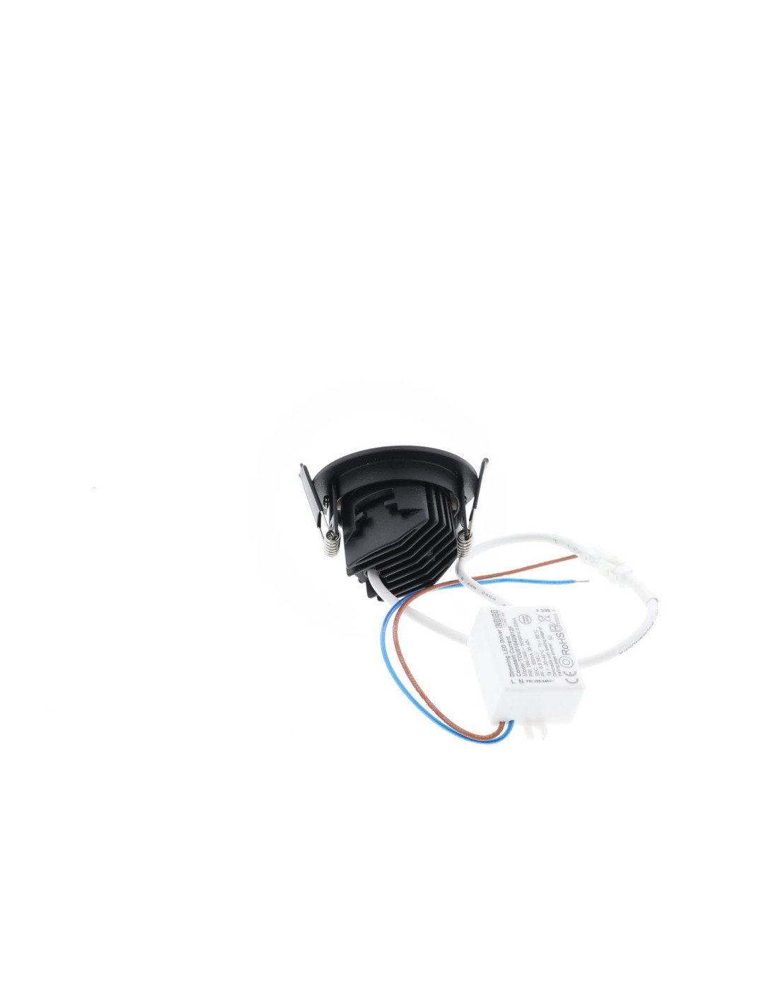 LISY RDX 4,5W 600Lm 3000K 36° DIM NOIR MAT