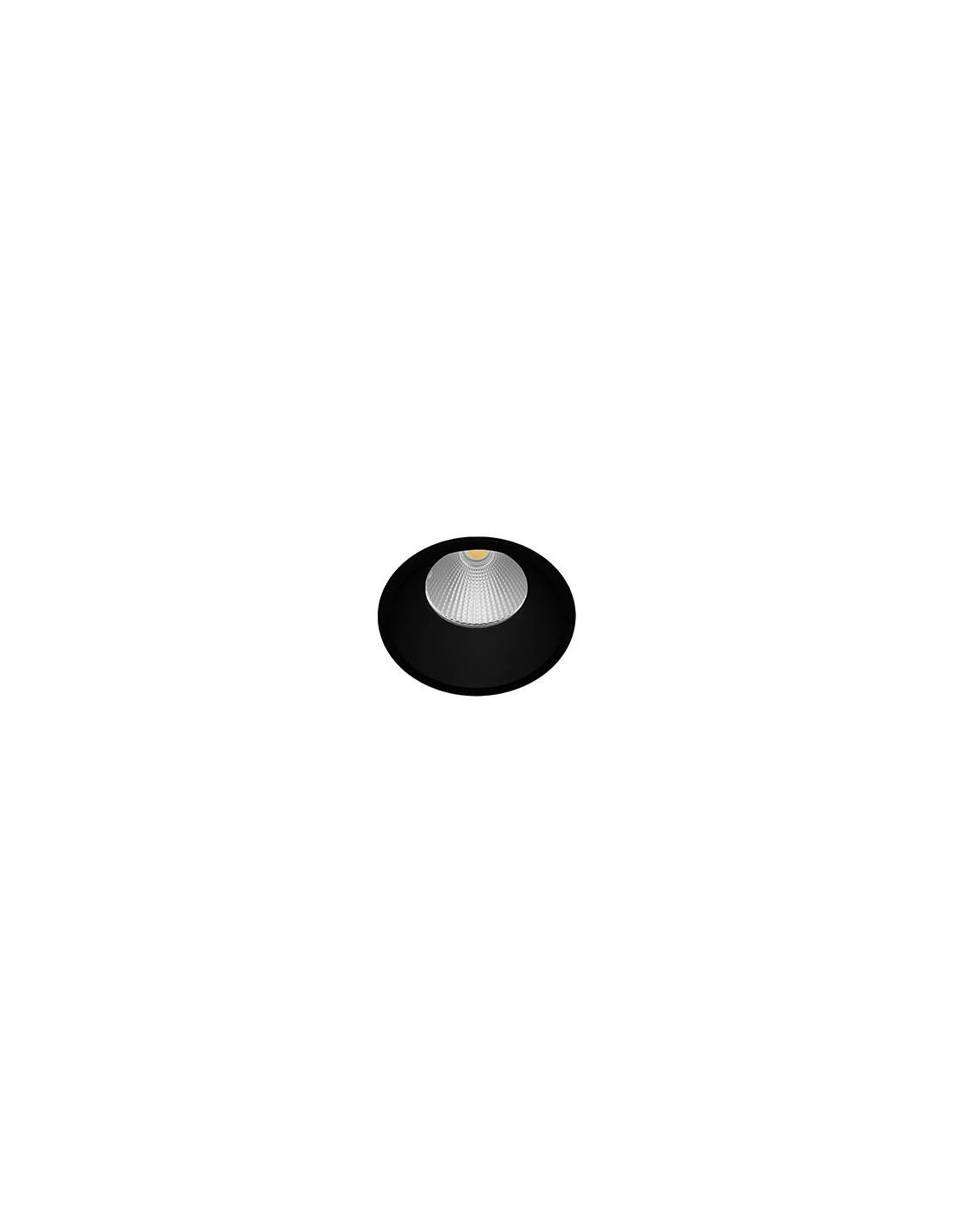 ABY 1 RD 6,5W 550Lm 3000K 36° DIM NOIR MAT