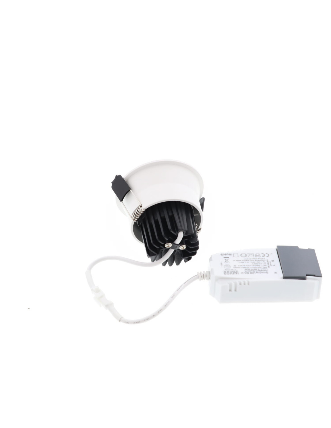 ABY 2 RD 9W 750Lm 3000K 36° DIM BLANC MAT