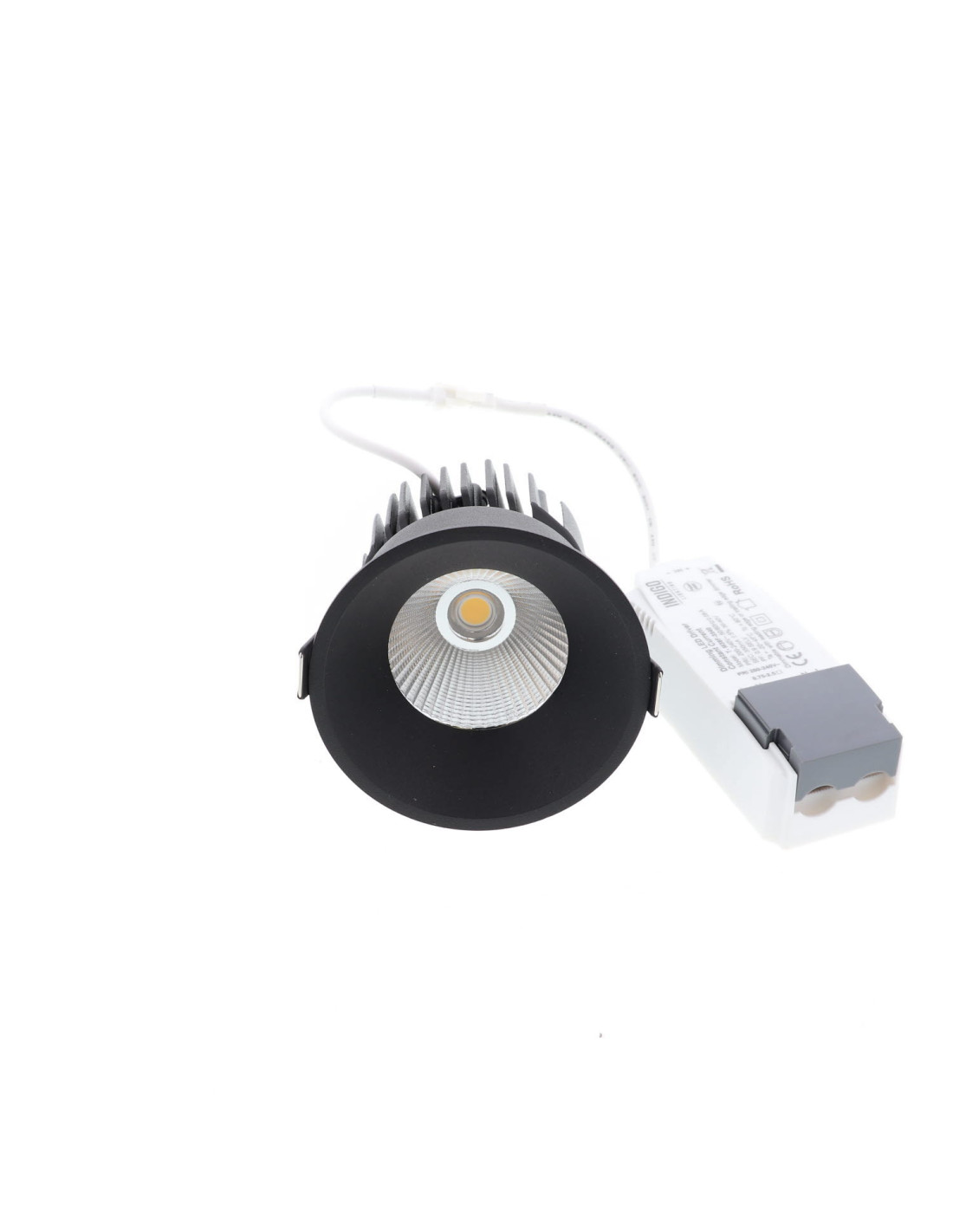 ABY 3 RD 15W 1300Lm 3000K 45° DIM NOIR MAT