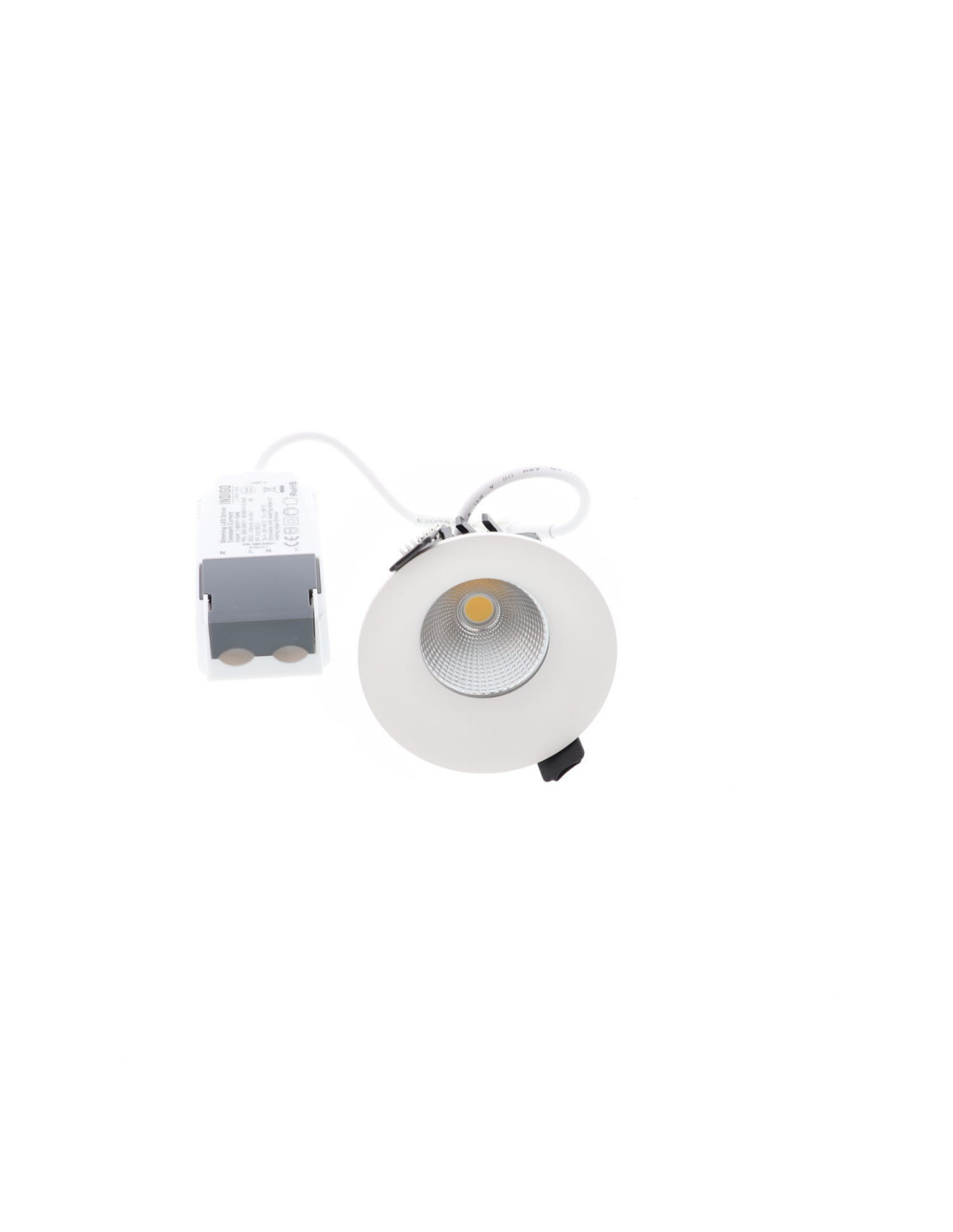 COPE RD 7W 750Lm 3000K 36° DIM BLANC MAT