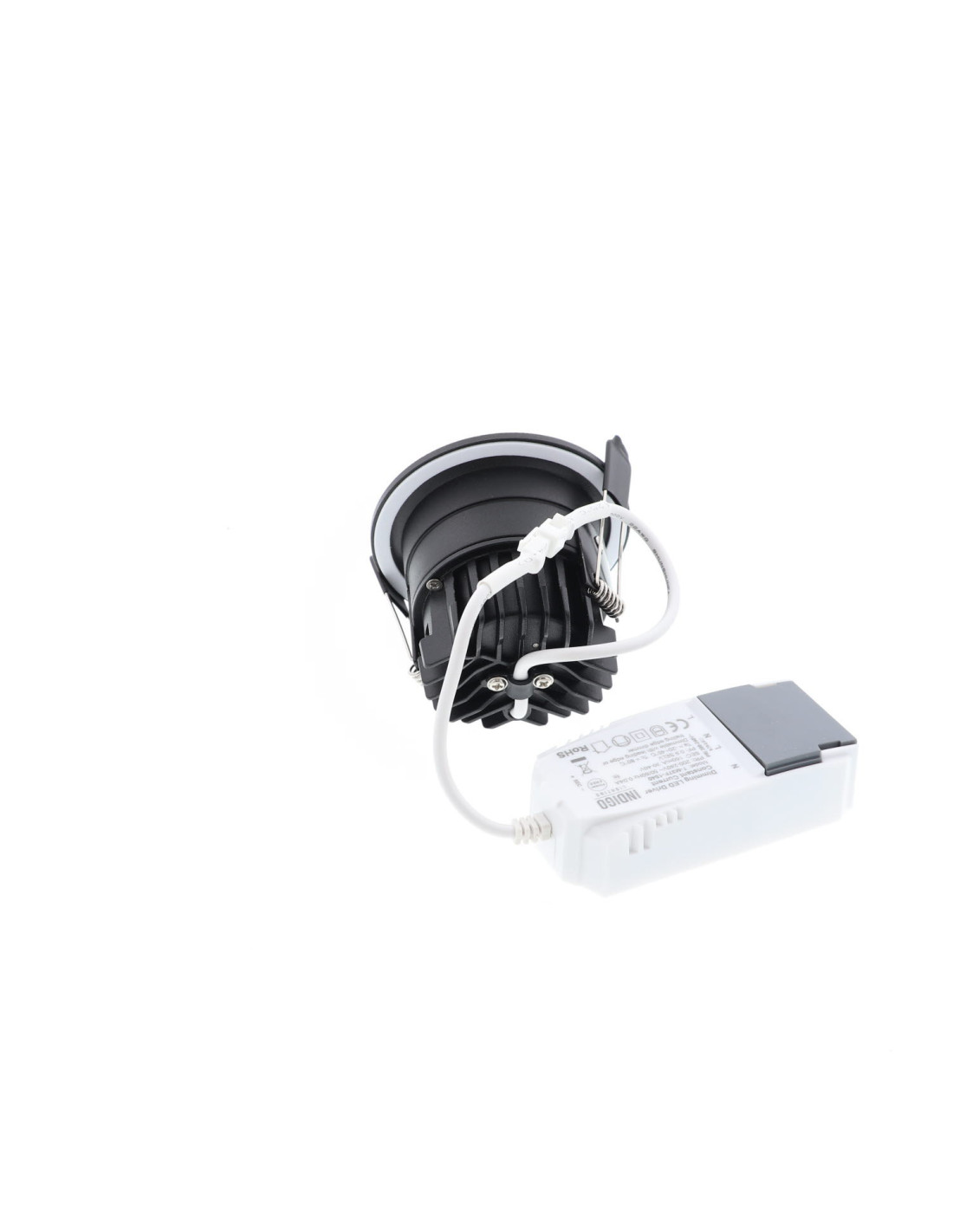 EPI RD 7W 750Lm 3000K 36° DIM NOIR MAT
