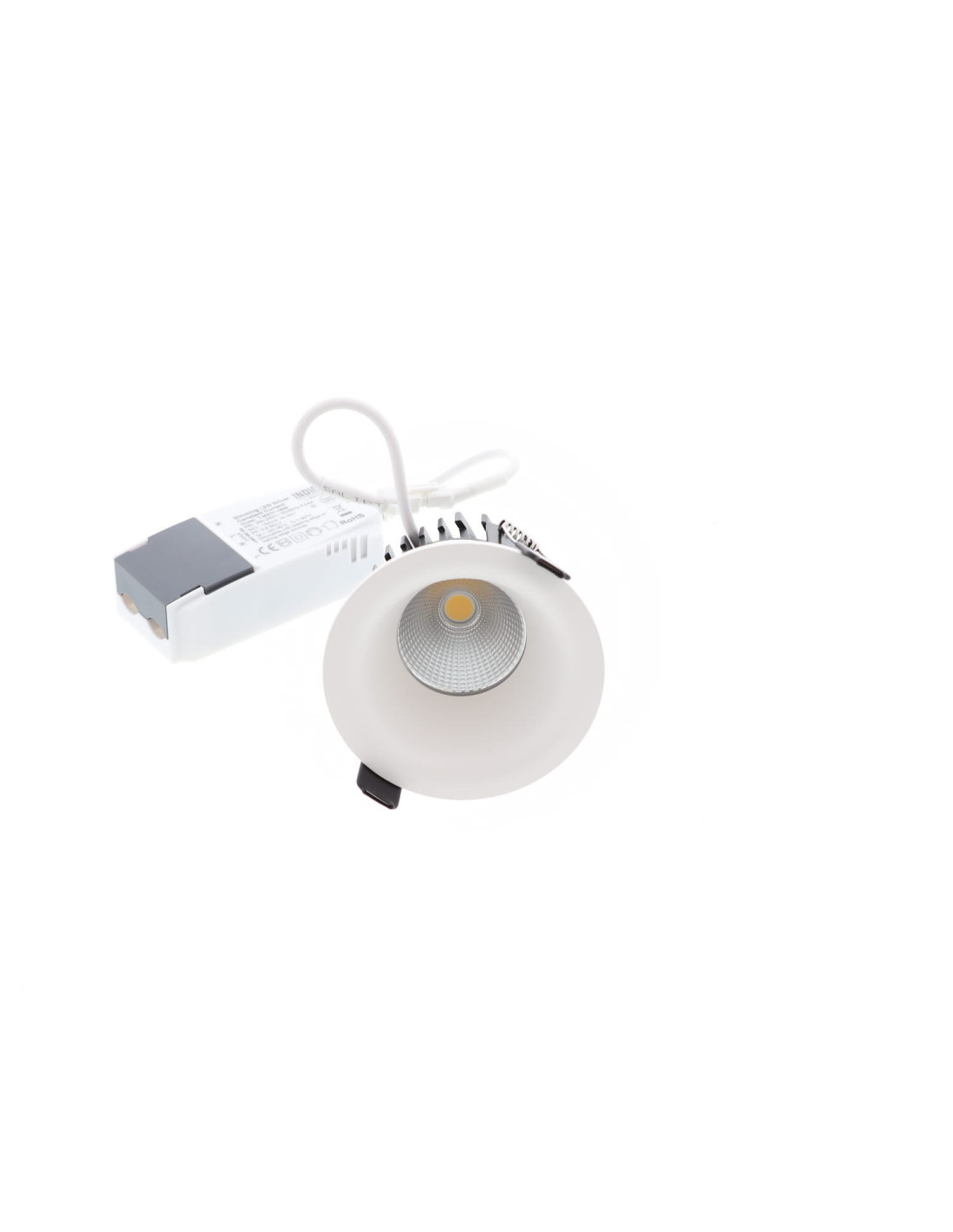 EPI RD 7W 750Lm 3000K 36° DIM BLANC MAT