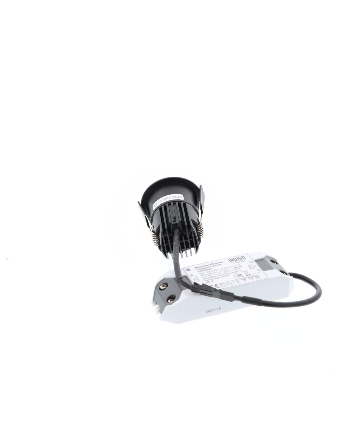 MOWI RD 6W 550Lm 3000K 36° DIM NOIR MAT