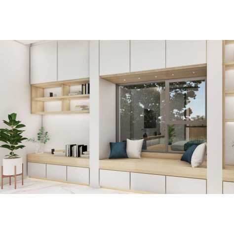 TIBLI R-B 1,2W 115Lm 3000K 20° BLANC MAT