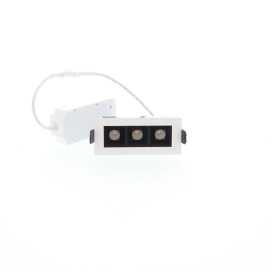 DOTS 6W 3000K 470Lm 45° DIM BLANC MAT 2