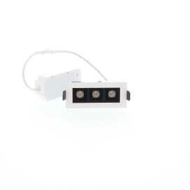 DOTS 6W 3000K 470Lm 45° DIM BLANC MAT 2