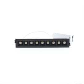 DOTS 16W 3000K 1400Lm 45° DIM NOIR MAT 2