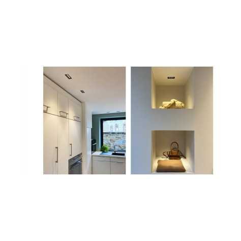 DOTS 16W 3000K 1400Lm 45° DIM NOIR MAT