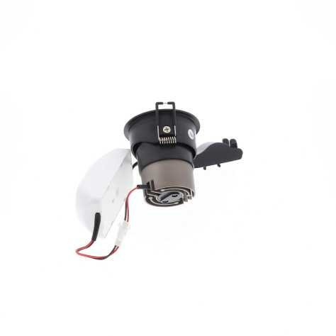 SILK RDX 6W 630Lm 3000K 36° DIM NOIR MAT