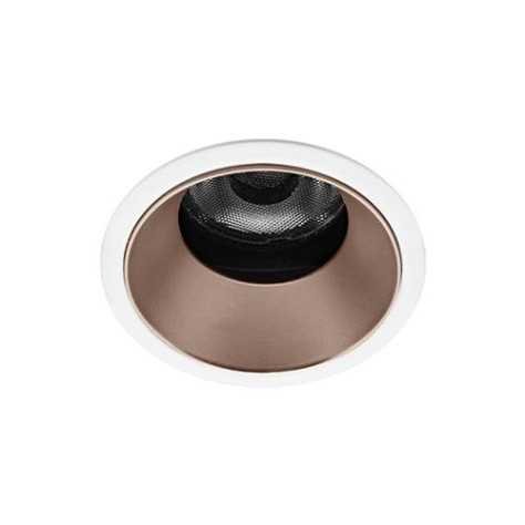 SILK RDX WARM 6W 530Lm 36° DIM BLANC MAT - OR ROSE