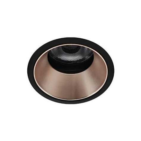 SILK RDX WARM 6W 530Lm 36° DIM NOIR MAT - OR ROSE