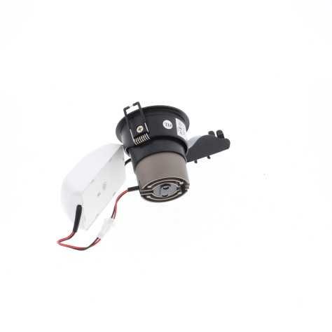 SILK RDX WARM 6W 530Lm 36° DIM NOIR MAT - OR ROSE