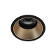 SILK RDX WARM 6W 530Lm 36° DIM NOIR MAT - CHAMPAGNE
