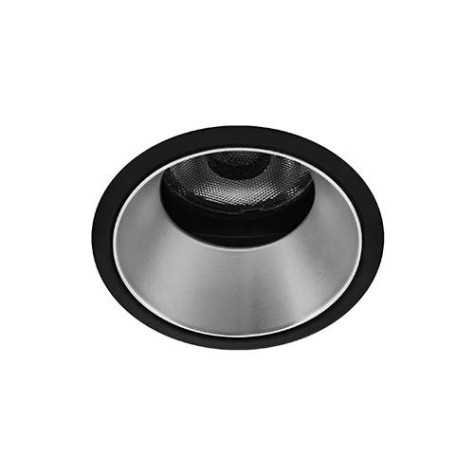 SILK RDX WARM 6W 530Lm 36° DIM NOIR MAT - ARGENT