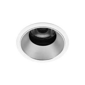SILK RDX WARM 6W 530Lm 36° DIM BLANC MAT - ARGENT